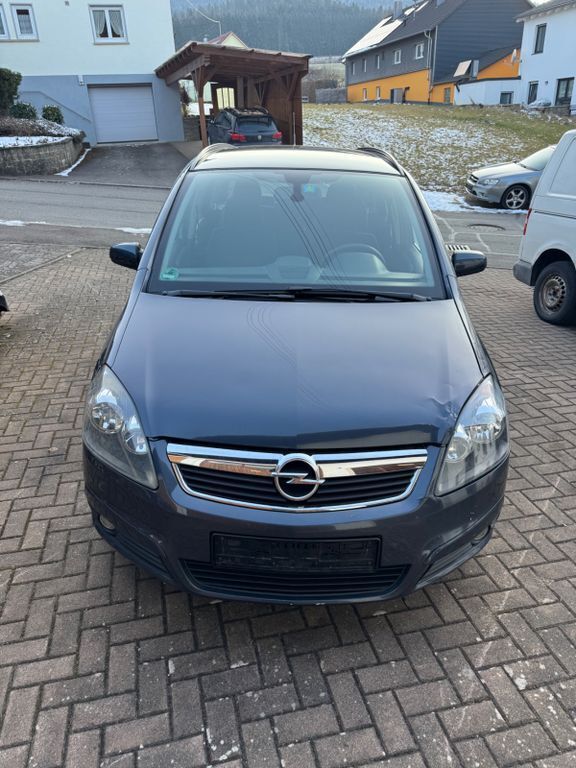 Blau Gebraucht 2007 Opel Zafira Van / Kleinbus | 700 € (Superpreis) - Bild 1/4