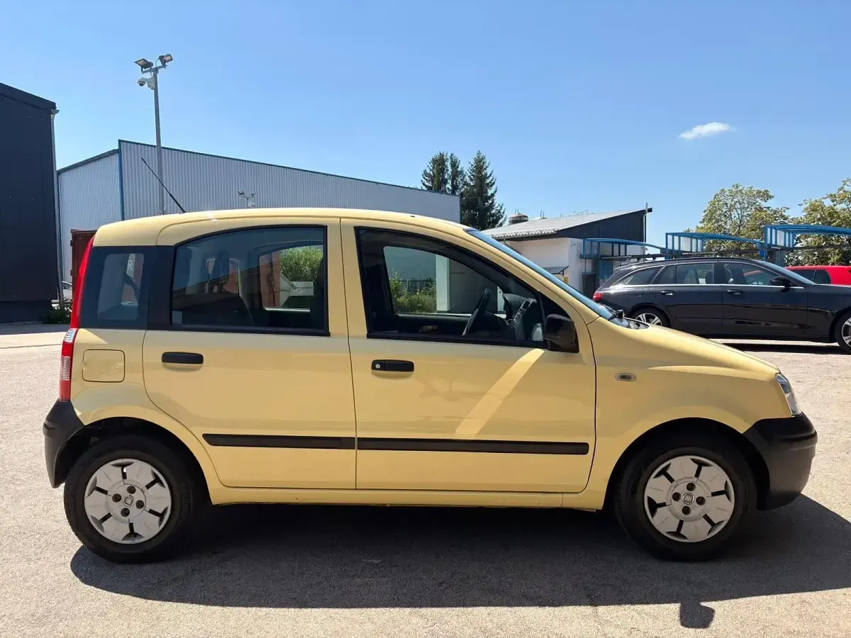 Gebraucht Fiat Panda 54 PS (39 kW) 2009 Gelb Kleinwagen