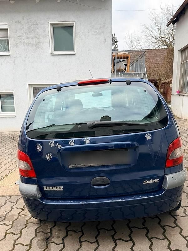 Gebraucht Renault Scénic 107 PS (78 kW) 2001 Blau Van / Kleinbus