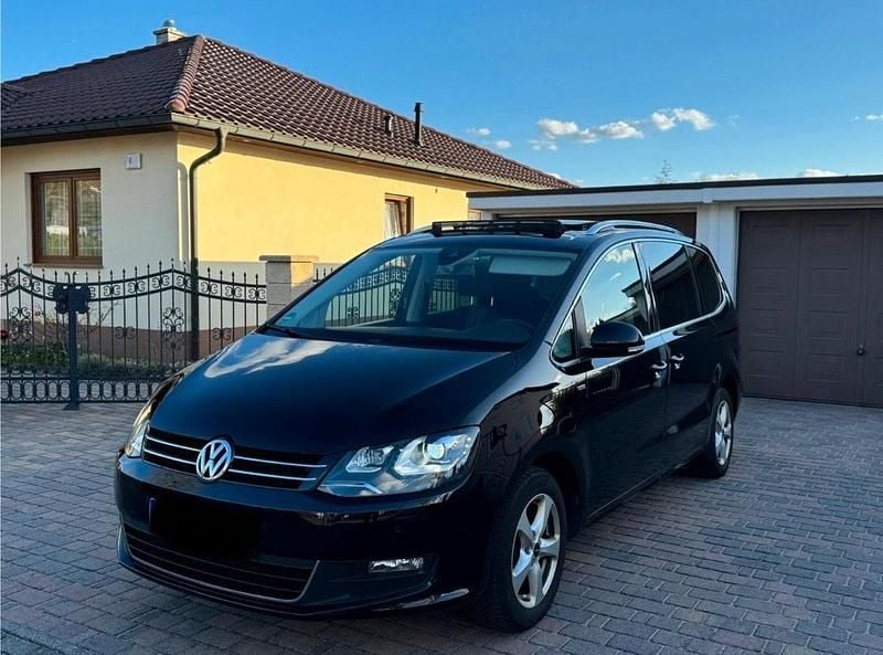 Usata VW Sharan Highline 177 CV (130 kW) 2012 Nero Monovolume
