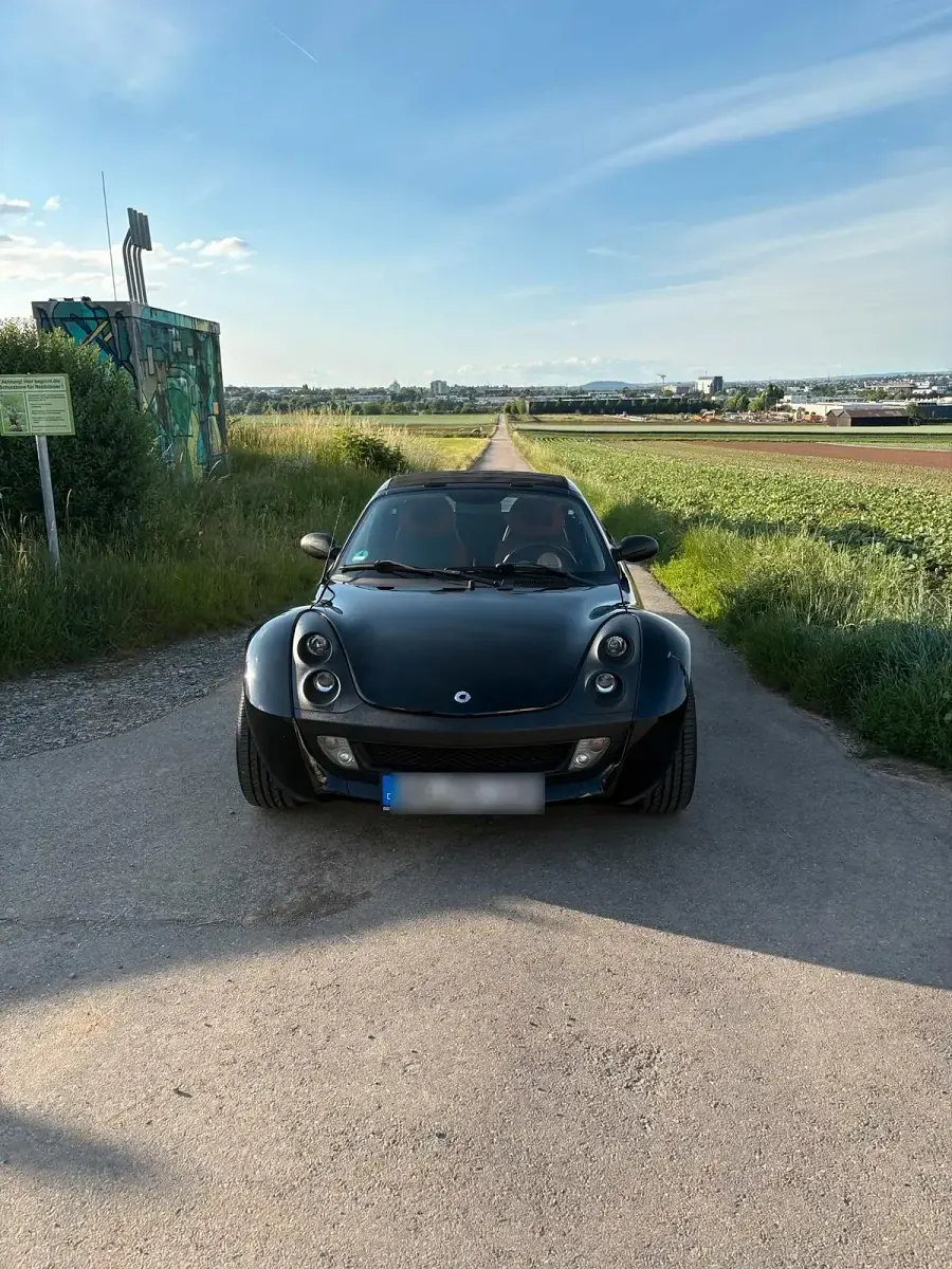 Gebraucht Smart Roadster 82 PS (60 kW) 2003 Schwarz Cabrio