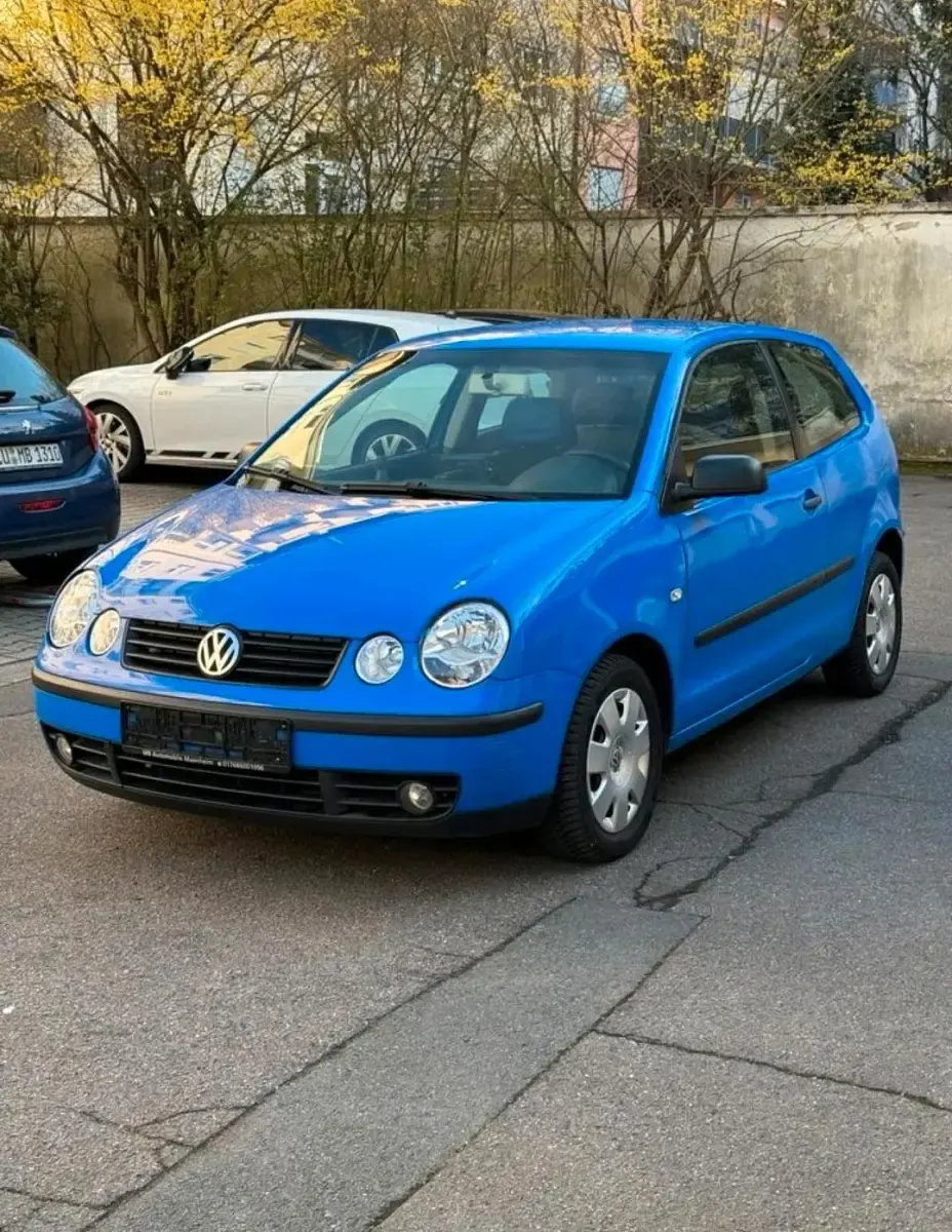 Gebraucht VW Polo 101 PS (74 kW) 2003 Blau Kleinwagen