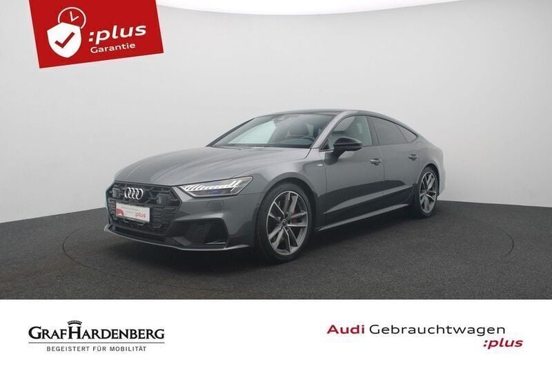 Grau Gebraucht 2024 Audi A7 Sportback S-Line Kleinwagen | 66.980 € (Etwas zu teuer) - Bild 1/2