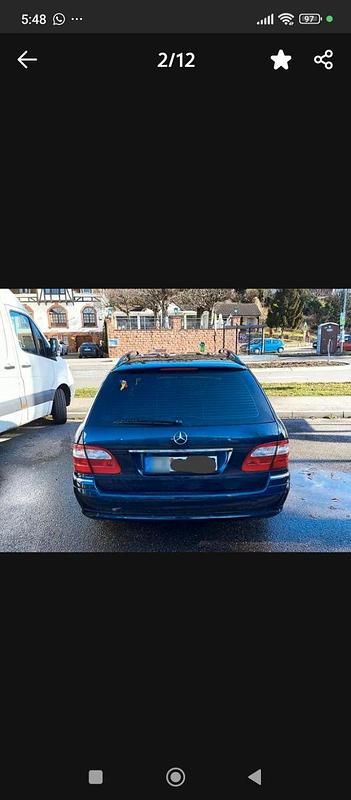 Gebraucht Mercedes 220 150 PS (110 kW) 2004 Blau Kombi