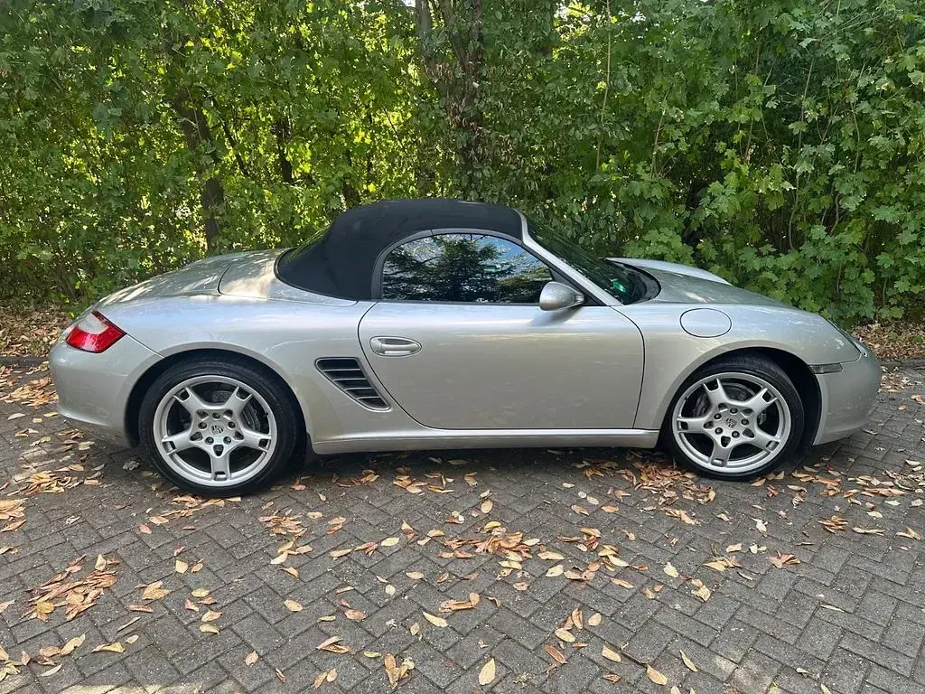 Gebraucht Porsche Boxster 245 PS (180 kW) 2008 Silber Cabrio