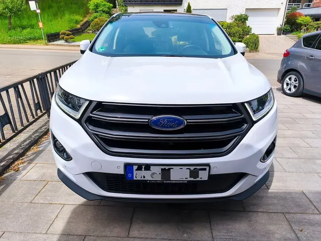 Gebraucht Ford Edge ST-Line 209 PS (153 kW) 2017 Weiß SUV