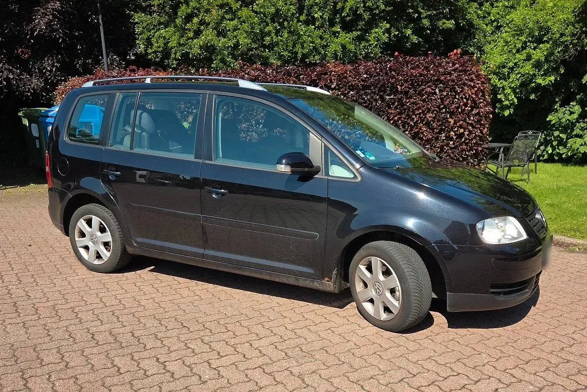 Brugt VW Touran 105 HK (77 kW) 2006 Sort MPV