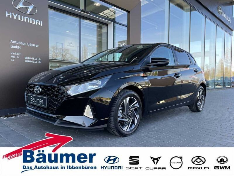 Phantom black Gebraucht 2022 Hyundai i20 Edition 30 Kleinwagen | 17.980 € (Fairer Preis) - Bild 1/4