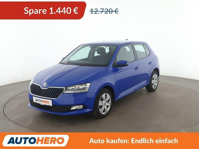 Blau Gebraucht 2020 Skoda Fabia Cool Plus Kleinwagen | 11.280 € (Guter Preis) - Bild 1/3