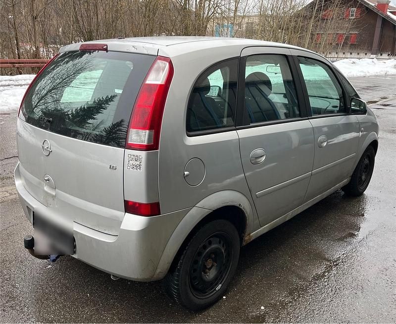 Gebraucht Opel Meriva 105 PS (77 kW) 2003 Silber Van / Kleinbus