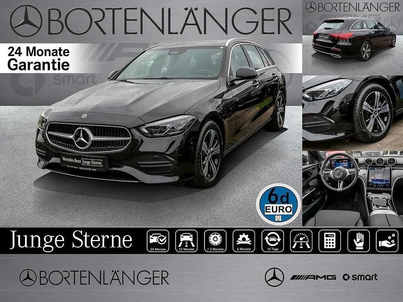 Schwarz Gebraucht 2024 Mercedes C200 Advanced Limousine | 37.474 € (Fairer Preis) - Bild 1/4