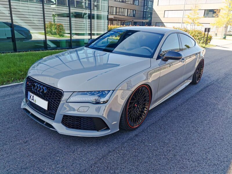 Grau Gebraucht 2014 Audi RS7 Exclusive Kleinwagen | 56.900 € - Bild 1/4