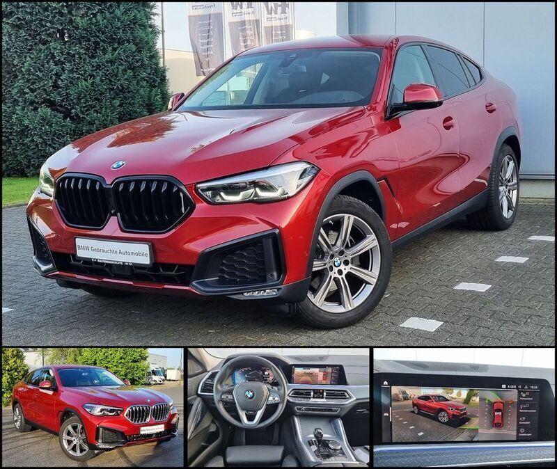 Rot Gebraucht 2020 BMW X6 Sport Line SUV | 51.890 € (Fairer Preis) - Bild 1/4