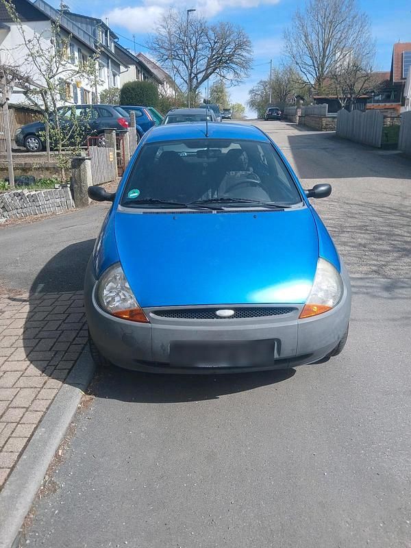 Second-hand Ford Ka 95 CP (69 kW) 2004 Albastru Hatchback