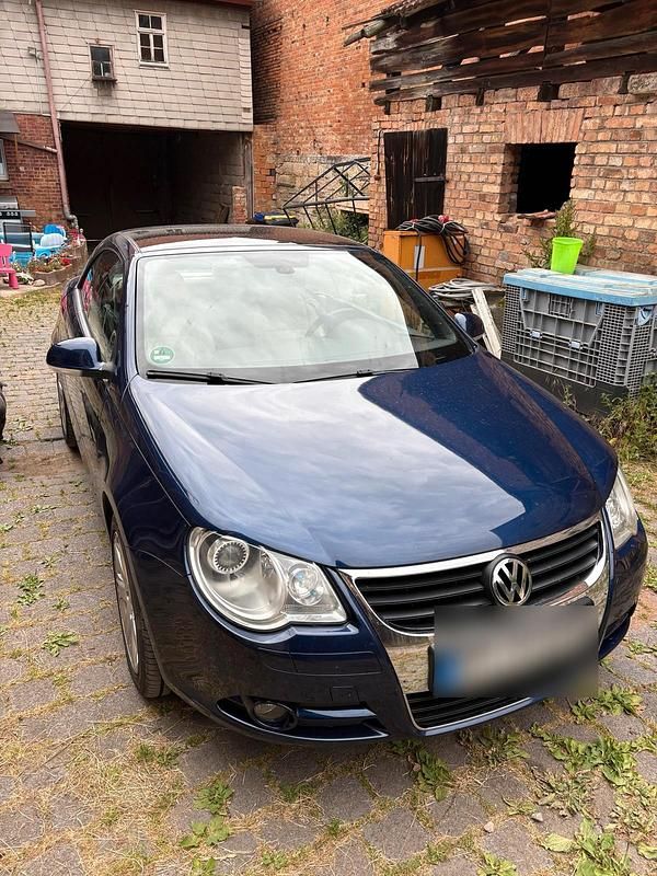 Gebraucht VW Eos 200 PS (147 kW) 2007 Blau Cabrio