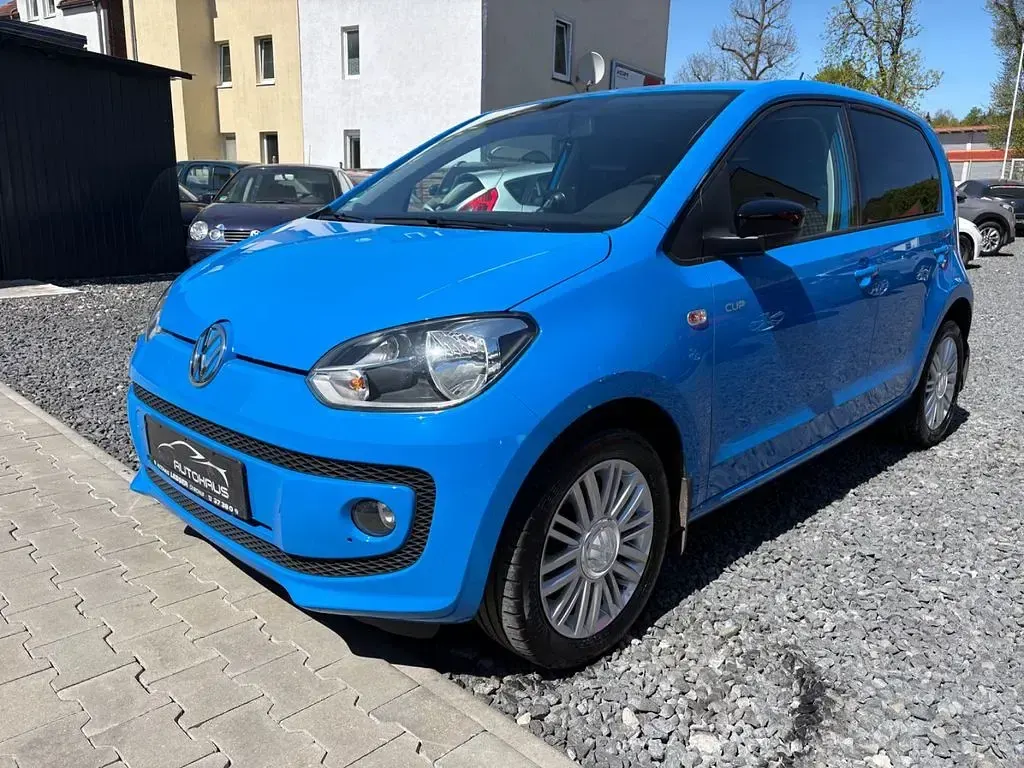 Usata VW up! Cup 75 CV (55 kW) 2014 Blu Utilitaria