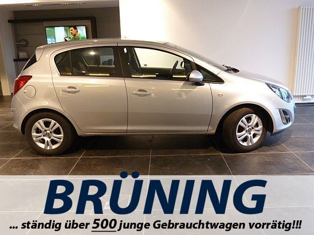 Gebraucht Opel Corsa 86 PS (63 kW) 2014 Silber metallic Kleinwagen