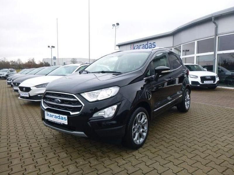 Gebraucht Ford Ecosport Titanium 125 PS (91 kW) 2018 Schwarz SUV