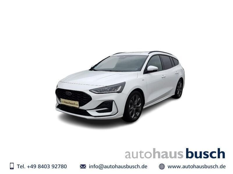 Weiß Gebraucht 2024 Ford Focus ST-Line X Kombi | 25.780 € (Fairer Preis) - Bild 1/4