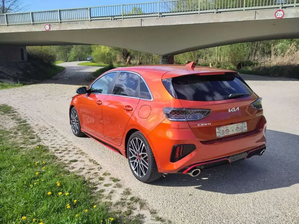 Gebraucht Kia Ceed GT GT 204 PS (150 kW) 2024 Orange Limousine