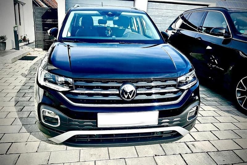 Schwarz Gebraucht 2023 VW T-Cross SUV | 19.200 € (Superpreis) - Bild 1/4