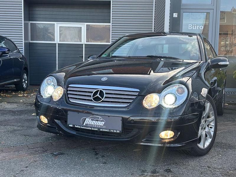 Schwarz Gebraucht 2006 Mercedes C230 Coupé | 8.900 € - Bild 1/4
