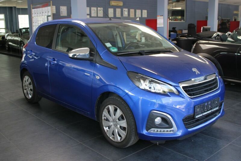 Blau Gebraucht 2020 Peugeot 108 Style Kleinwagen | 8.980 € (Fairer Preis) - Bild 1/4
