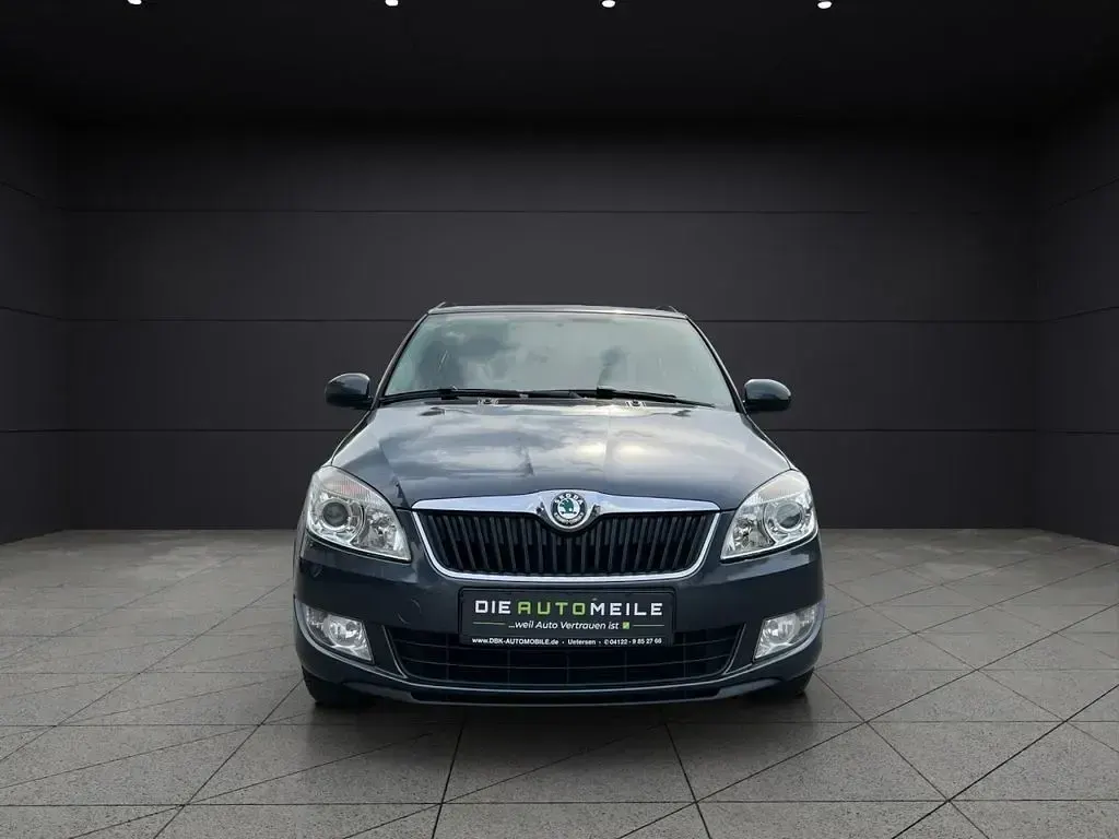 Gebraucht Skoda Fabia Ambition 86 PS (63 kW) 2012 Anthracitegrau Kombi