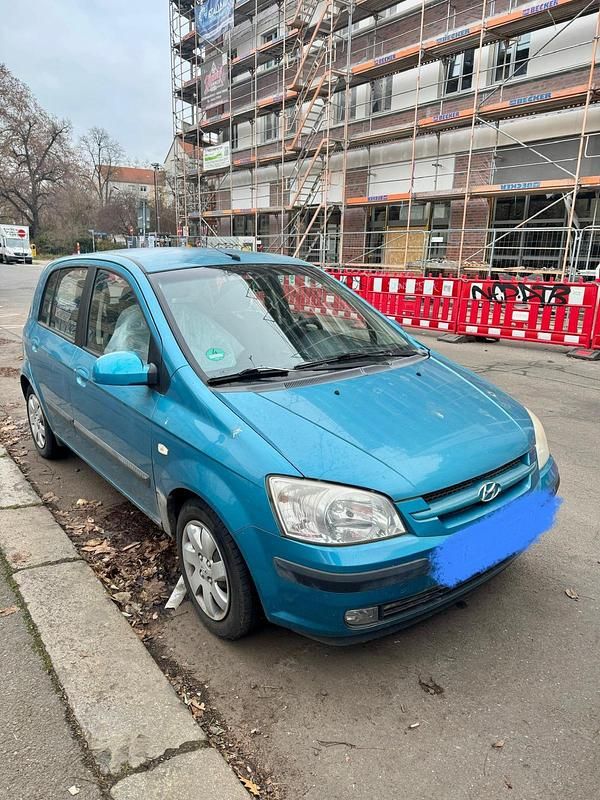 Blau Gebraucht 2005 Hyundai Getz Kleinwagen | 1.400 € - Bild 1/4