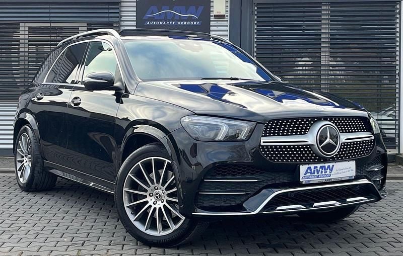 Schwarz Gebraucht 2020 Mercedes GLE350 AMG line SUV | 51.700 € (Etwas zu teuer) - Bild 1/4