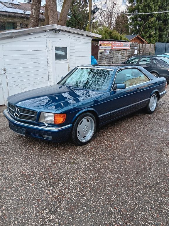 Blau Gebraucht 1990 Mercedes 500 | 19.950 € - Bild 1/4