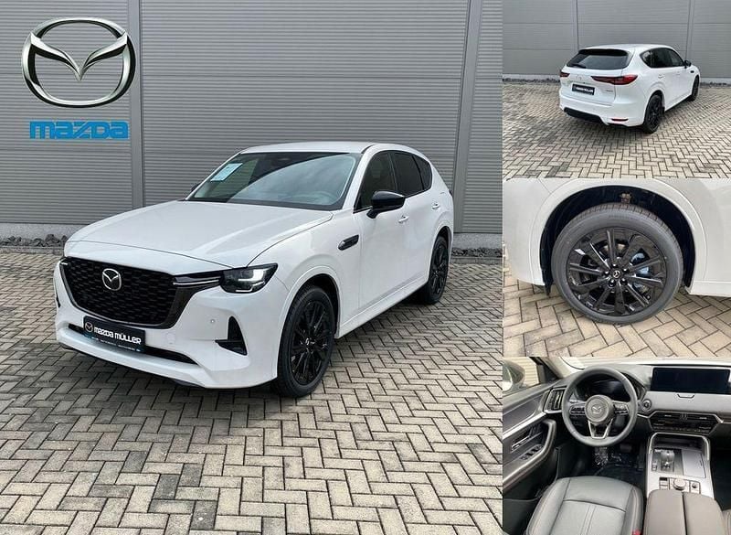 Weiß Gebraucht 2025 Mazda CX-60 Homura-Line SUV | 54.490 € (Fairer Preis) - Bild 1/4