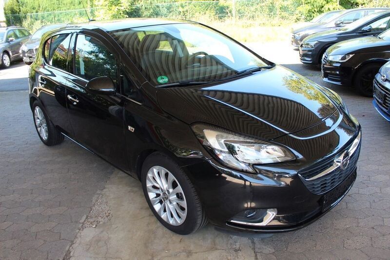 Karbonschw graphitschw midnigh Gebraucht 2015 Opel Corsa Innovation Kleinwagen | 10.490 € (Fairer Preis) - Bild 1/4