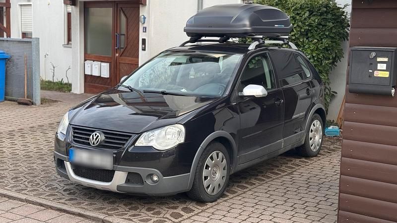 Gebraucht VW Polo Cross 69 PS (50 kW) 2008 Schwarz Kleinwagen