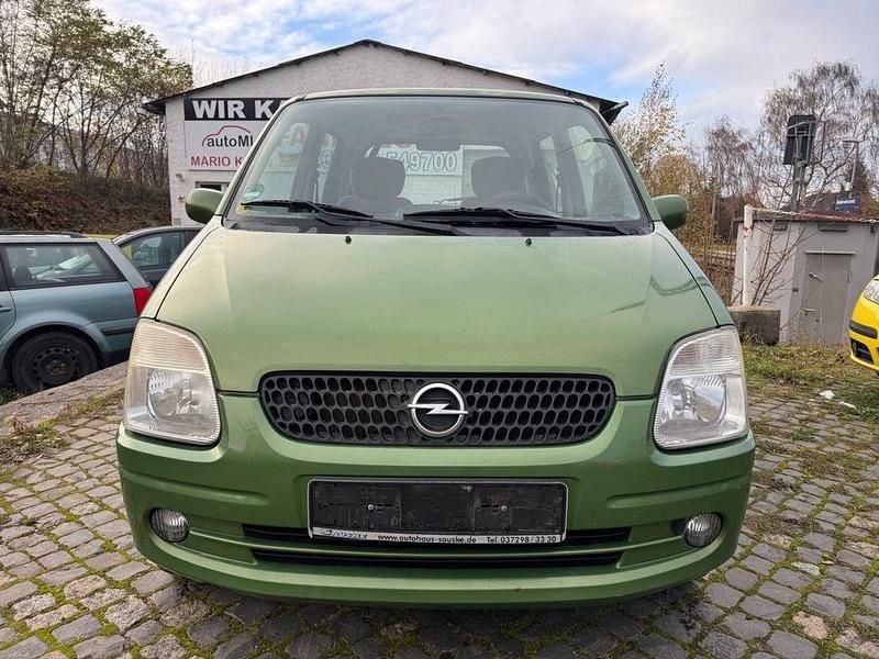 Grün Gebraucht 2003 Opel Agila Kleinwagen | 699 € (Guter Preis) - Bild 1/4