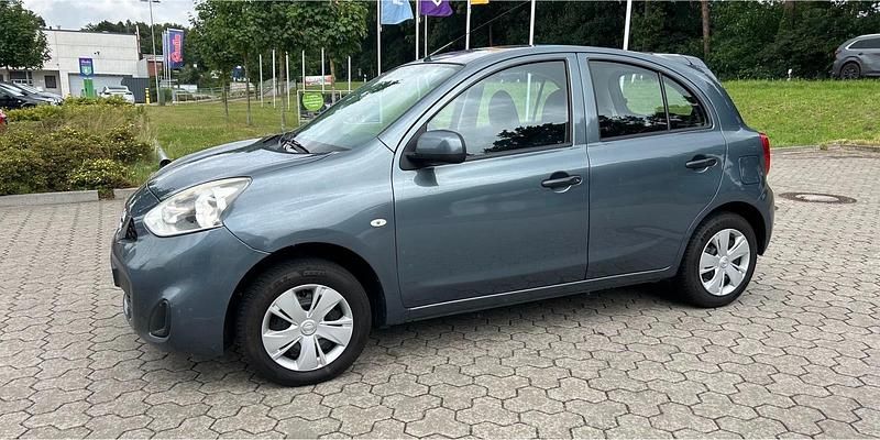 Gebraucht Nissan Micra Visia 80 PS (58 kW) 2015 Grau Kleinwagen