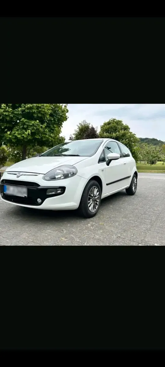 Gebraucht Fiat Punto 2011 Weiß Kleinwagen