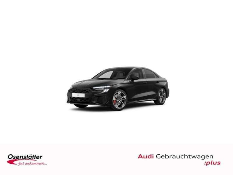 Mythosschwarz metallic Gebraucht 2024 Audi S3 Ambiente Limousine | 48.760 € (Etwas zu teuer) - Bild 1/4