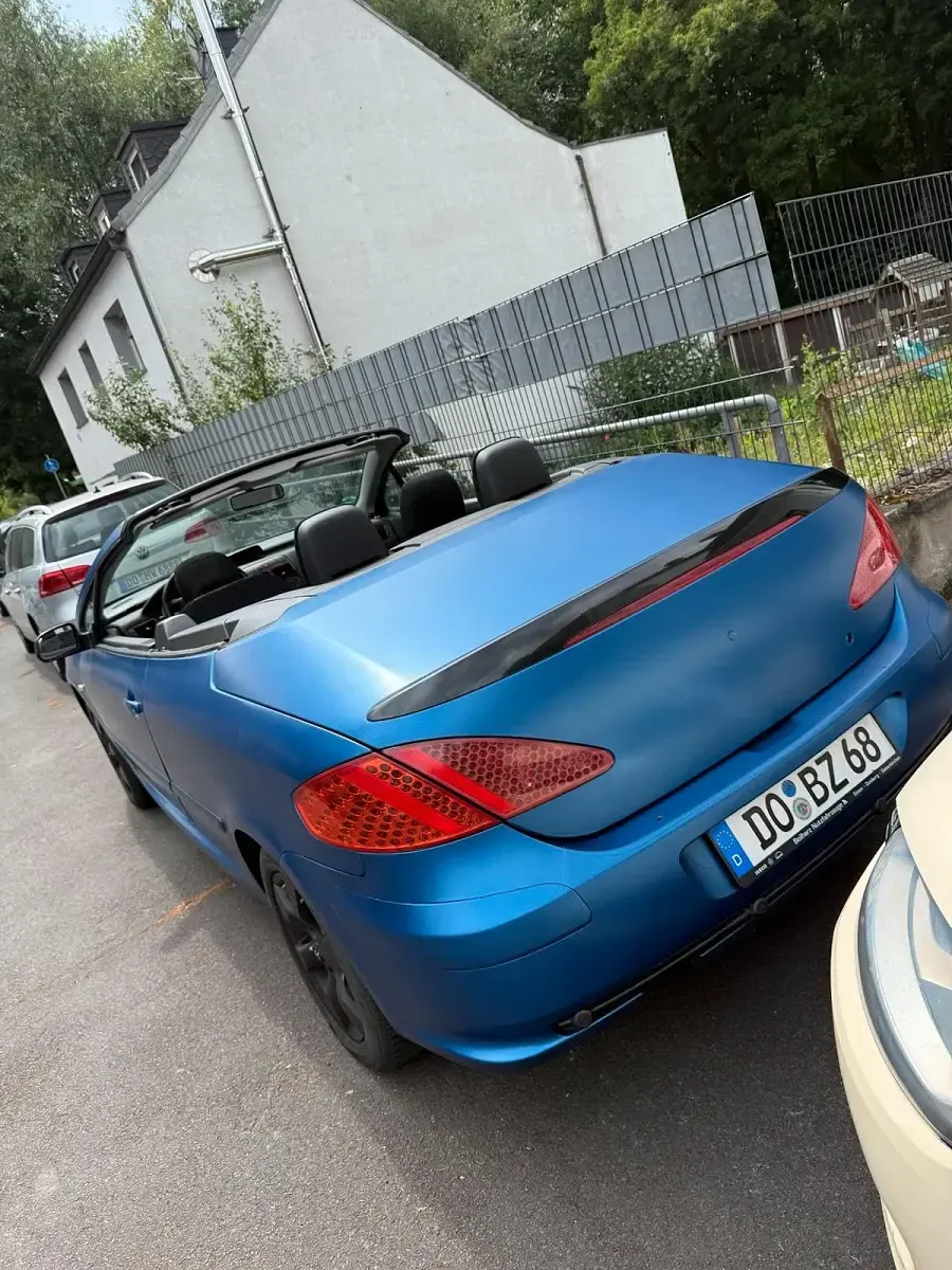 Gebraucht Peugeot 307 CC 109 PS (80 kW) 2006 Blau Cabrio