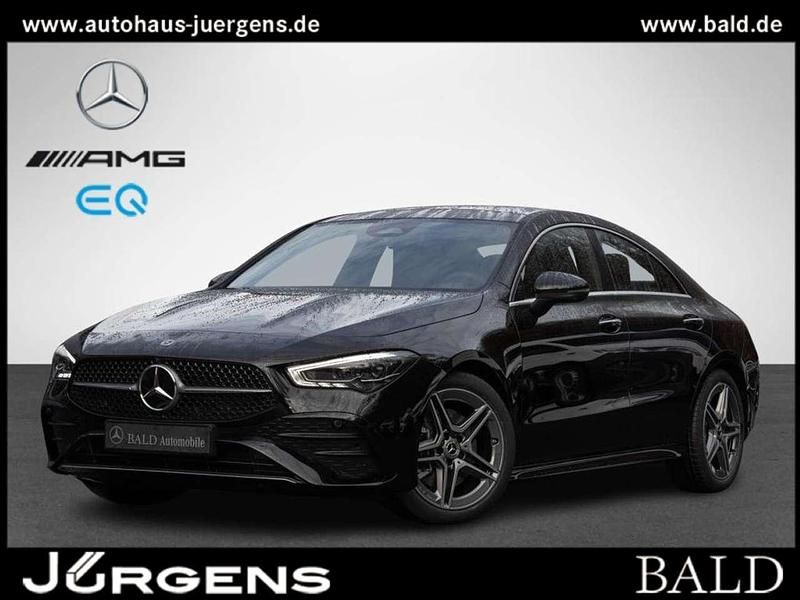 Schwarz unilack nachtschwarz Gebraucht 2024 Mercedes CLA220 AMG Limousine | 43.880 € (Teuer) - Bild 1/4