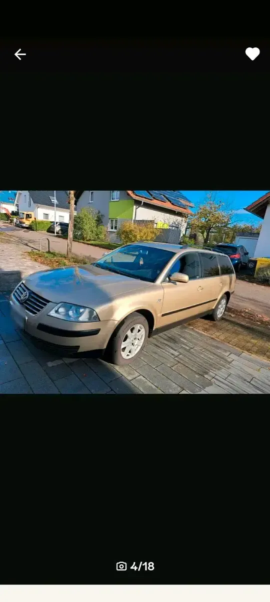 Używany VW Passat 131 KM (96 kW) 2003 Złoty Kombi
