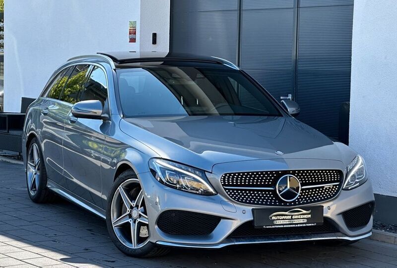 Silber Gebraucht 2015 Mercedes C400 AMG Limousine | 25.700 € (Fairer Preis) - Bild 1/4