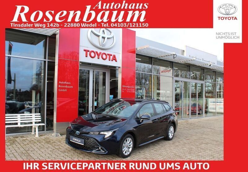 Dark blue metallic Neu 2024 Toyota Corolla Business Edition Kombi | 29.890 € - Bild 1/3