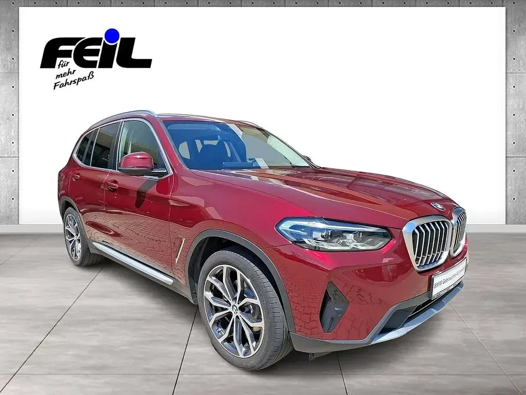 Gebraucht BMW X3 Performance 190 PS (139 kW) 2022 Rot SUV