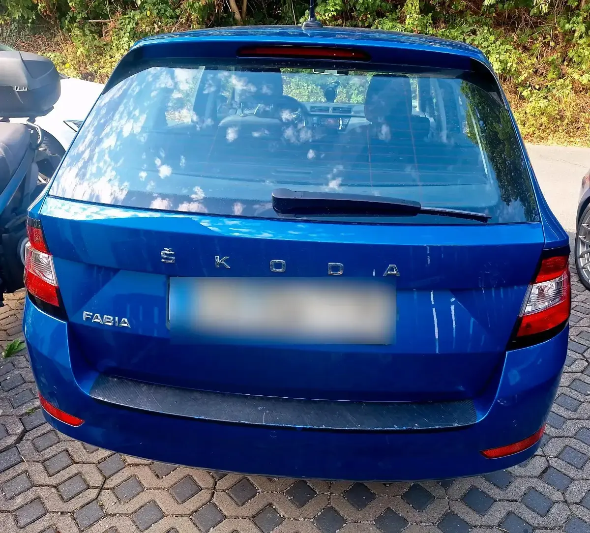 Gebraucht Skoda Fabia 95 PS (69 kW) 2021 Blau Kleinwagen