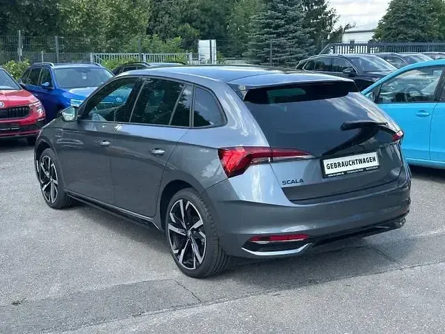 Gebraucht Skoda Scala Monte Carlo 116 PS (85 kW) 2025 Graphitegrau metallic (metallic) Kleinwagen
