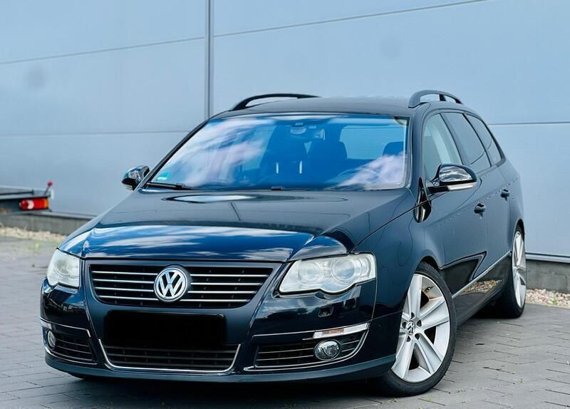 Schwarz Gebraucht 2008 VW Passat Highline Kombi | 3.995 € (Etwas zu teuer) - Bild 1/4