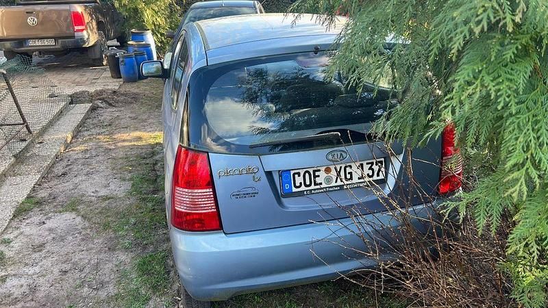 Gebraucht Kia Picanto LX 65 PS (47 kW) 2005 Blau Kleinwagen