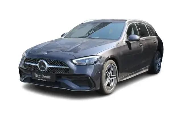 Grau Gebraucht 2024 Mercedes C220 AMG Kombi | 41.850 € (Fairer Preis) - Bild 1/4