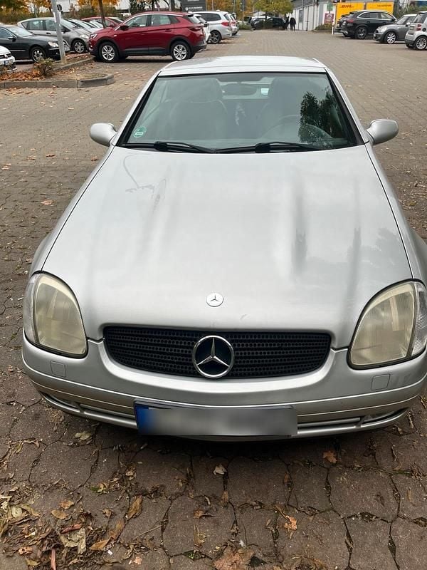 Silber Gebraucht 1998 Mercedes SLK230 Cabrio | 2.000 € (Guter Preis) - Bild 1/4